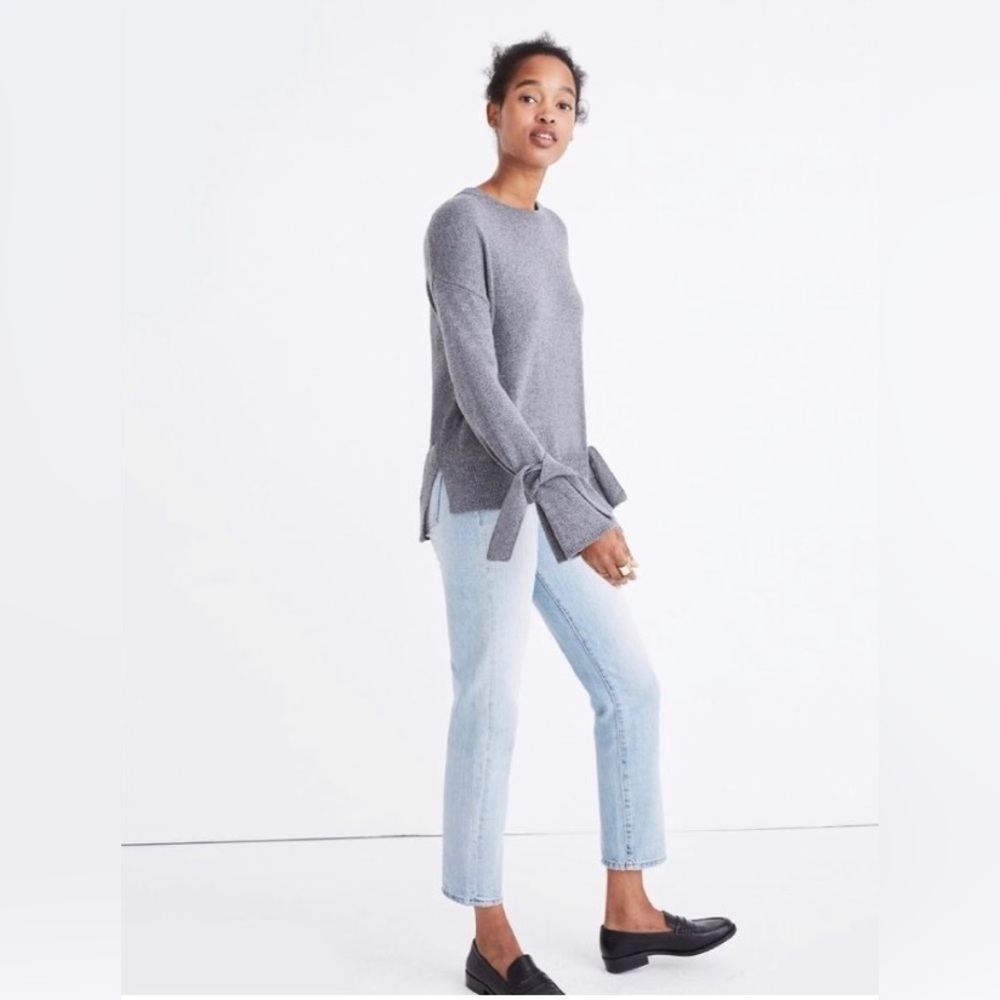 Madewell Tie-Cuff Pullover Sweater NWOT | Medium